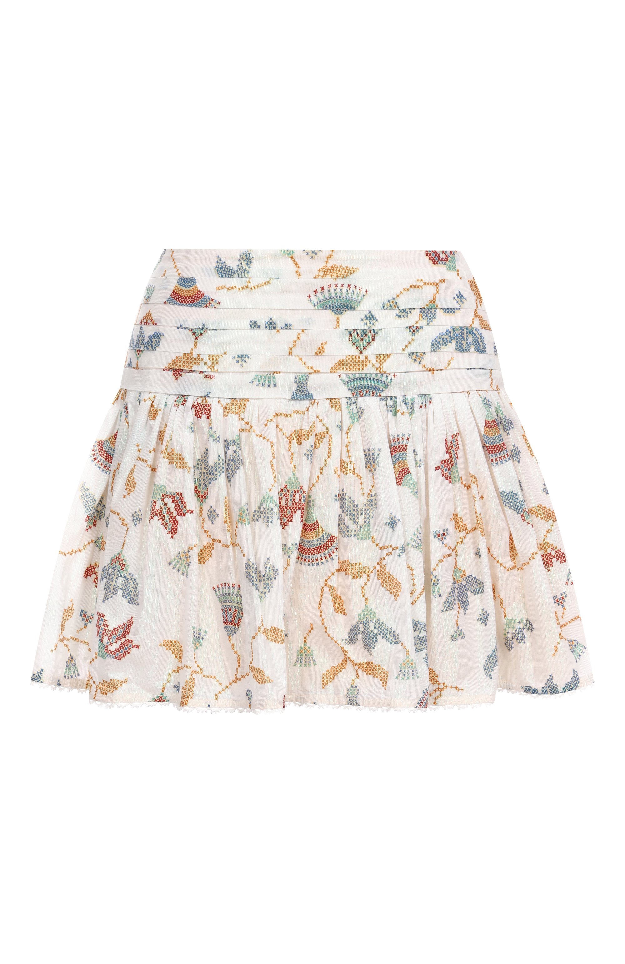 Хлопковая юбка POUPETTE ST BARTH, арт. WENS25UK, фото 1