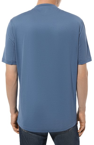 Хлопковая футболка BRUNELLO CUCINELLI, арт. M0T718452, фото 4