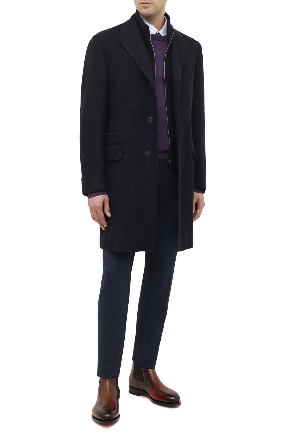 Кашемировое пальто CORNELIANI, арт. 861581-0812600/00, фото 2