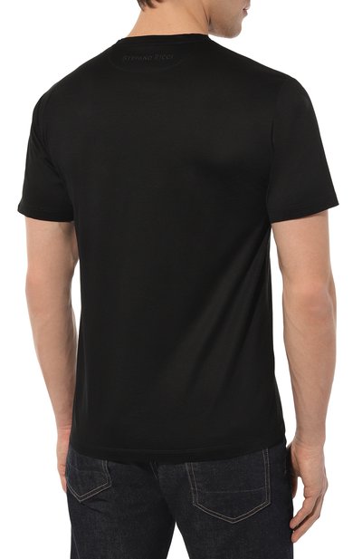 Хлопковая футболка STEFANO RICCI, арт. MNH3102120/TE0001, фото 4