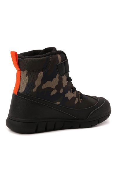 Ботинки POLO RALPH LAUREN хаки цвета по цене 11450 руб., арт. 13-RF102861/CHILDREN, фото 3 Ботинки POLO RALPH LAUREN, арт. 13-RF102861/CHILDREN, фото 3