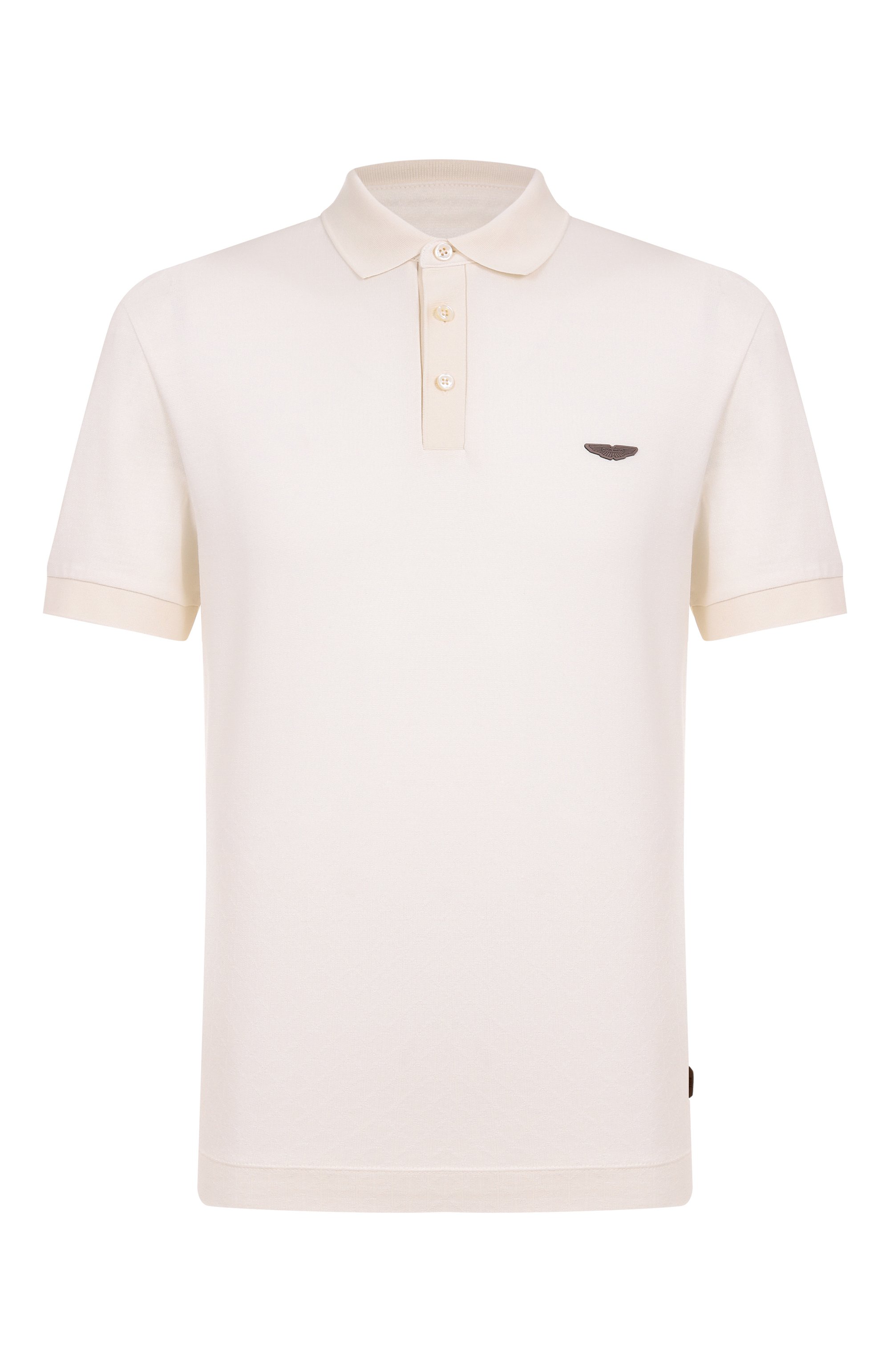 Поло из хлопка и шелка boss x aston martin BOSS CAMEL, арт. 50537882, фото 1