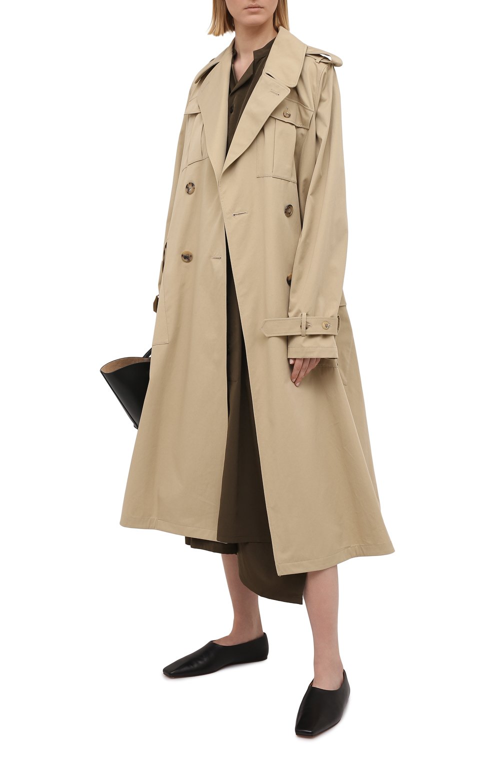 Хлопковый тренч JW ANDERSON, арт. C00128 PG0289, фото 2