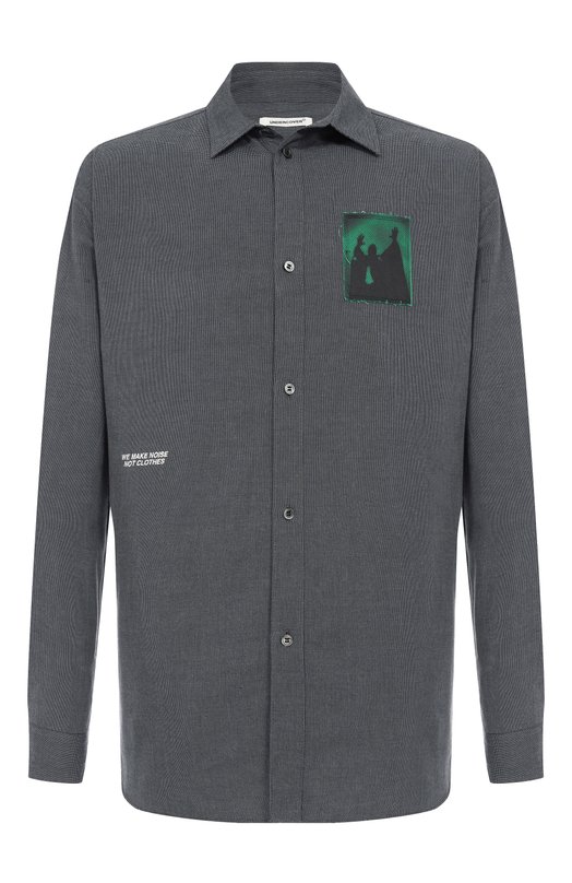 Хлопковая рубашка Undercover UP2E4402 Серый UP2E4402