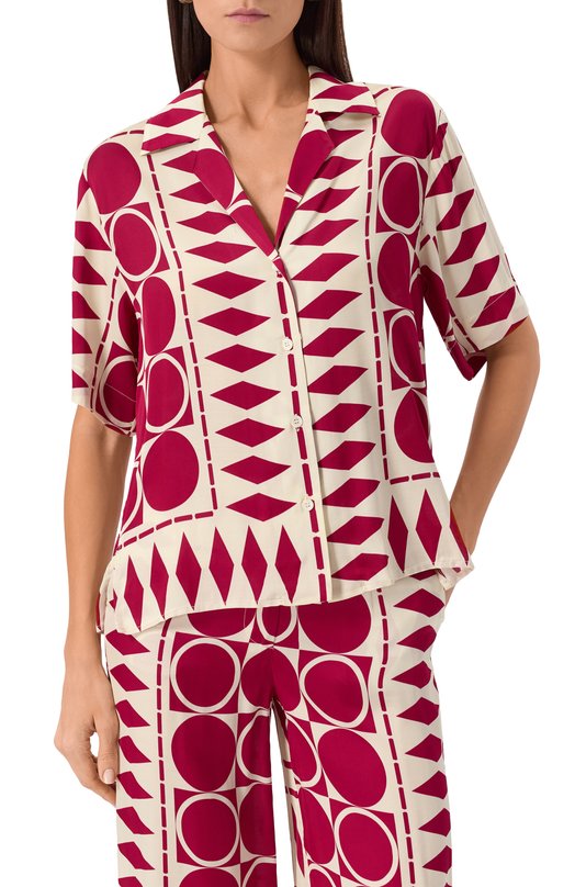 Блузка из вискозы Beatrice .b 25FE4235ALBA Кремовый  25FE4235ALBA Фото 3