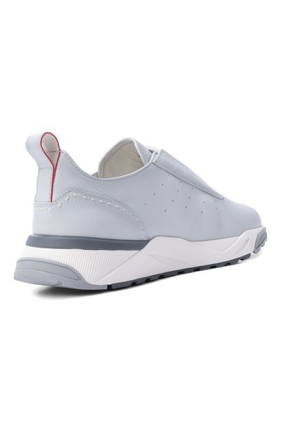 Кожаные кроссовки innova SANTONI, арт. MBIG22073BGRTEVU, фото 4