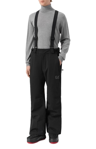 Утепленные брюки EA7 черного цвета по цене 49950 руб., арт. 7M000465/AF13889, фото 3 Утепленные брюки EA7, арт. 7M000465/AF13889, фото 3