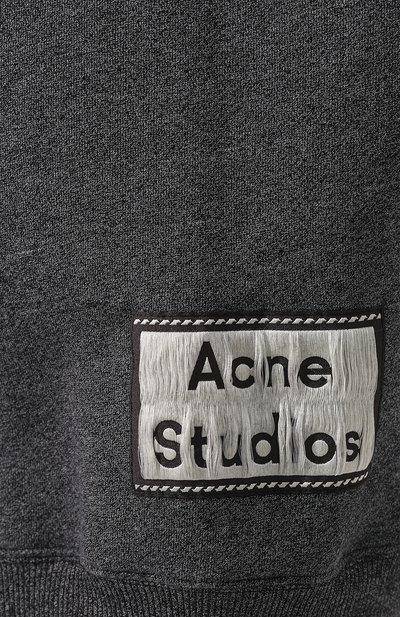 Хлопковое худи ACNE STUDIOS, арт. AI0044/W, фото 5