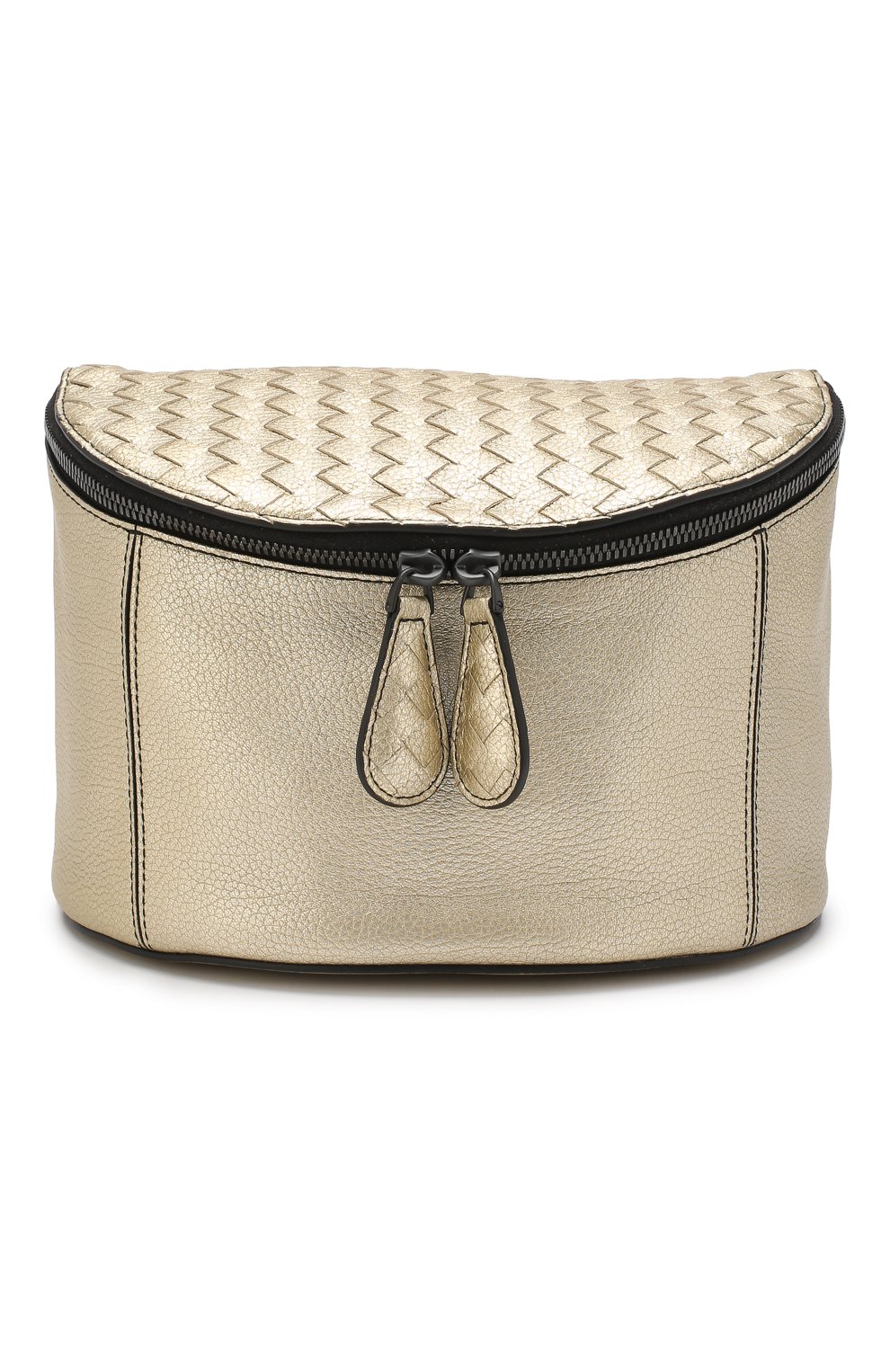 Сумка из кожи BOTTEGA VENETA золотого цвета по цене 133500 руб., арт. 542338/VBNF1, фото 1 Сумка из кожи BOTTEGA VENETA, арт. 542338/VBNF1, фото 1