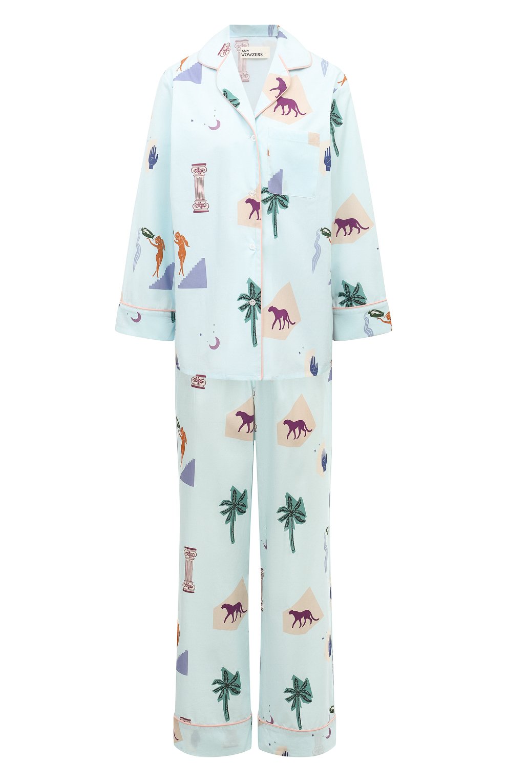 Хлопковая пижама ANY WOWZERS, арт. CLS02-PRS-P, фото 1