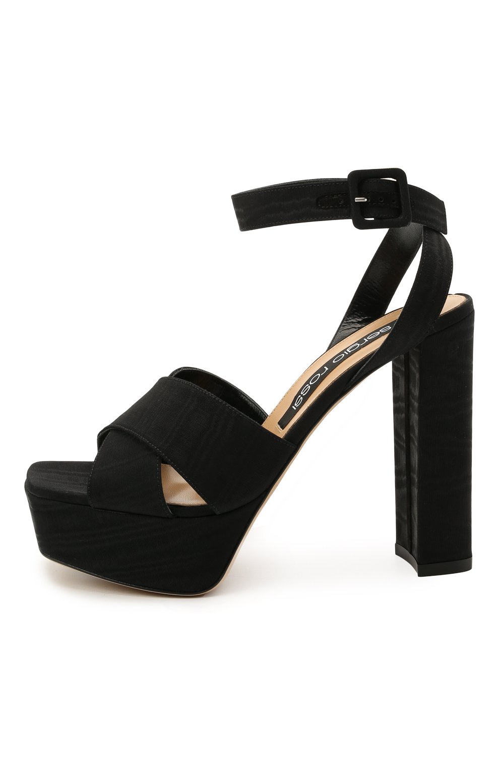 Текстильные босоножки SERGIO ROSSI, арт. A94250-MTE304, фото 3