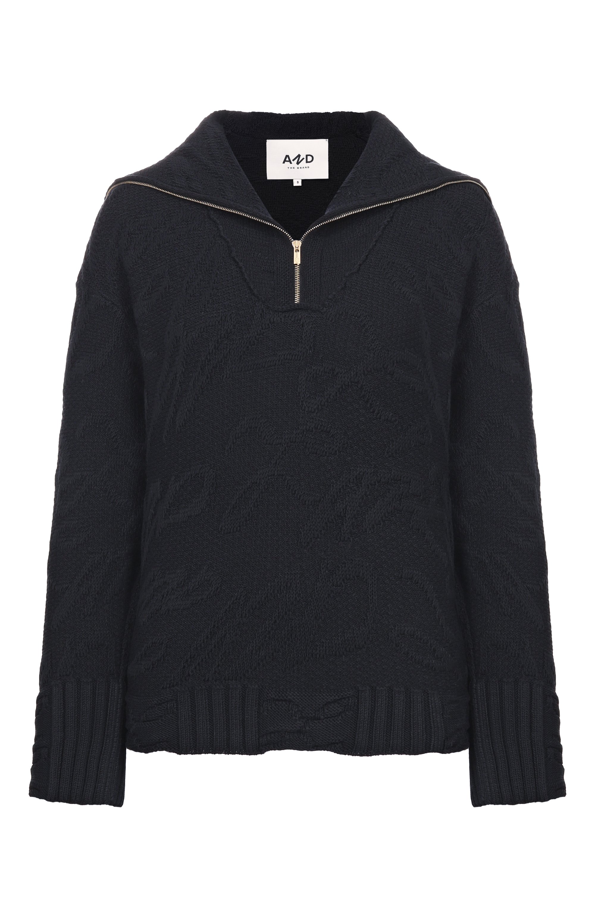 Свитер из хлопка и вискозы AND THE BRAND, арт. S26-JM056-0704-900, фото 1