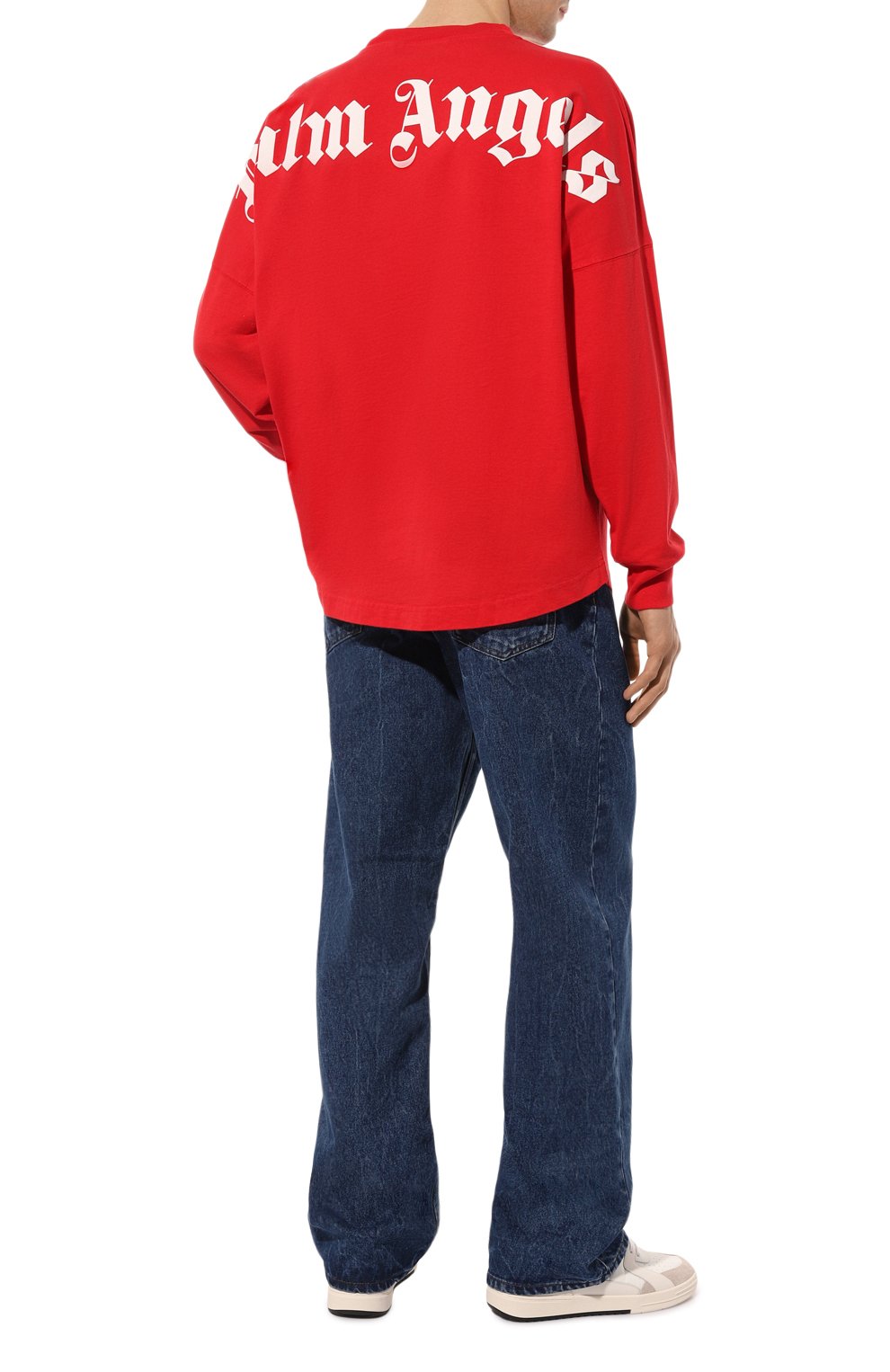 Хлопковый лонгслив PALM ANGELS, арт. PMAB001C99JER0042501, фото 2