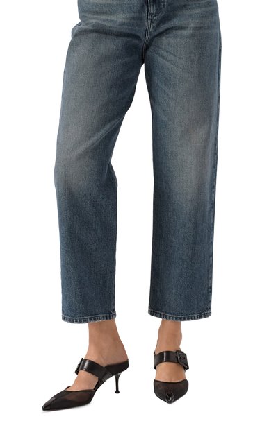 Мюли punk buckle 50 ALEXANDER MCQUEEN черного цвета по цене 111500 руб., арт. 744485/W4AB2, фото 3 Мюли punk buckle 50 ALEXANDER MCQUEEN, арт. 744485/W4AB2, фото 3