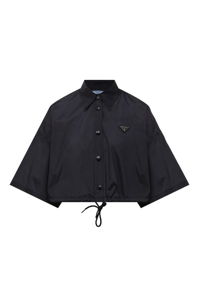 Женская шелковая рубашка PRADA, арт. P454F-10GP-F0008-221