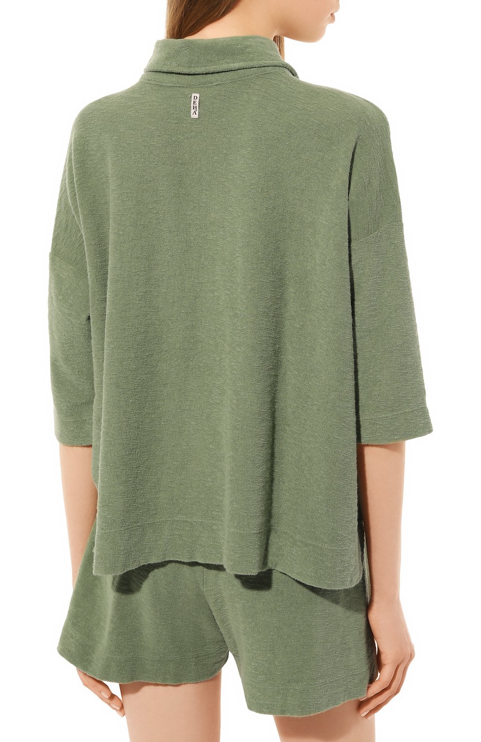 Хлопковая рубашка DEHA, арт. D83443, фото 4