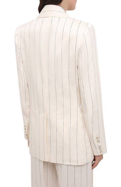 Жакет из вискозы и льна ZIMMERMANN, арт. 9547JAND, фото 4