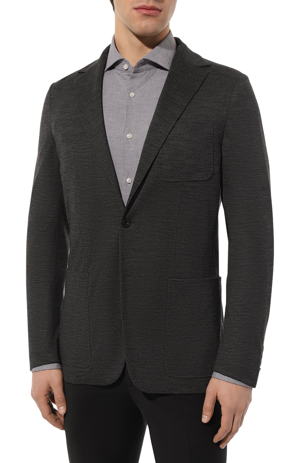 Пиджак из шерсти и лиоцелла CANALI, арт. J0147/JC02719, фото 3