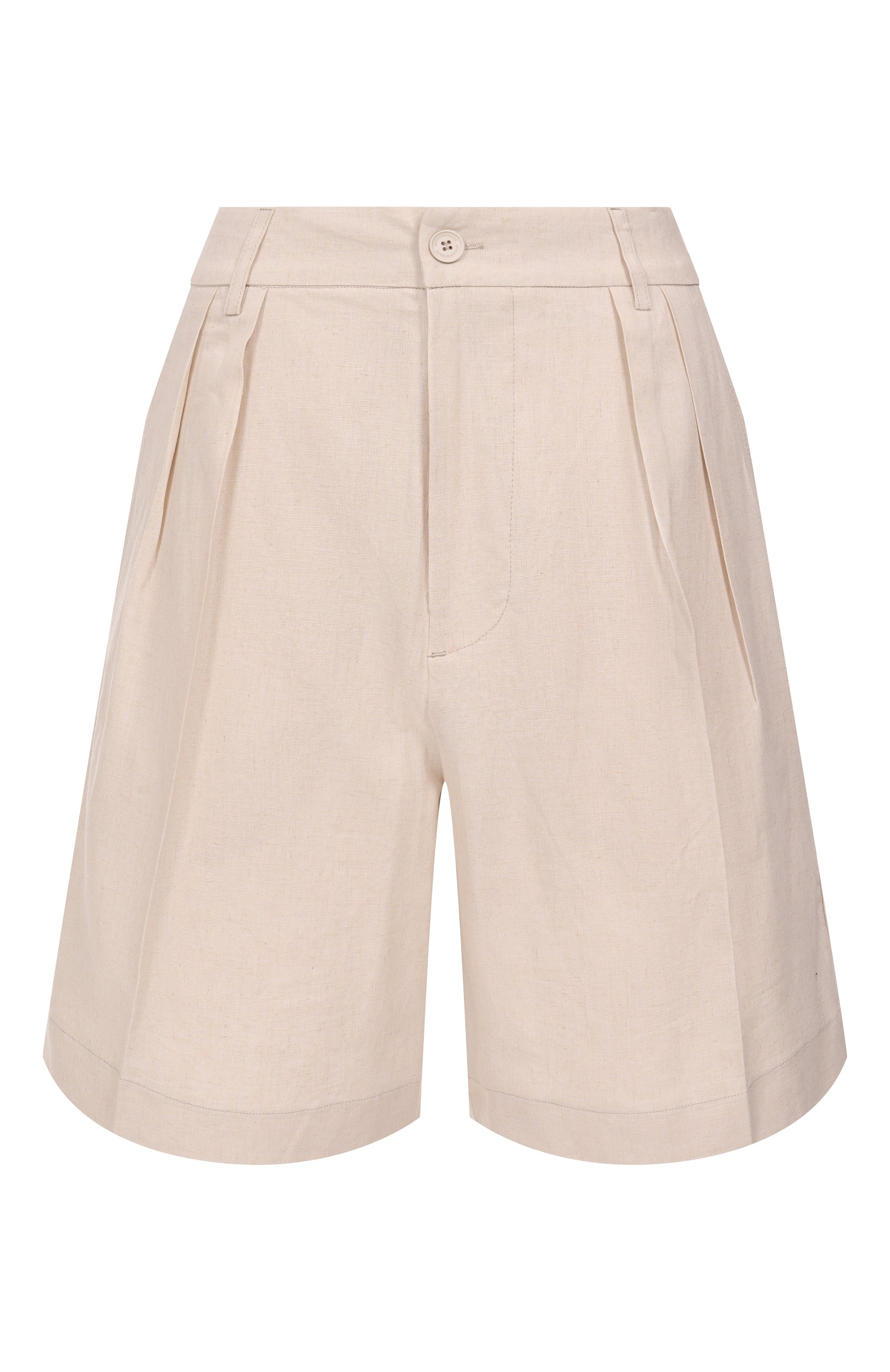 Шорты изо льна и вискозы HINNOMINATE, арт. HMABW01856, фото 1