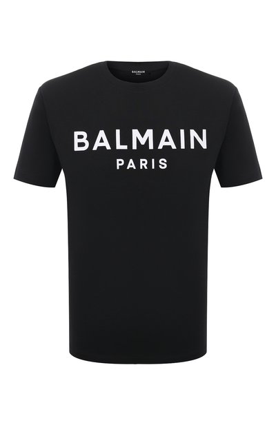 Мужская хлопковая футболка BALMAIN, арт. CH1EG000/BB73