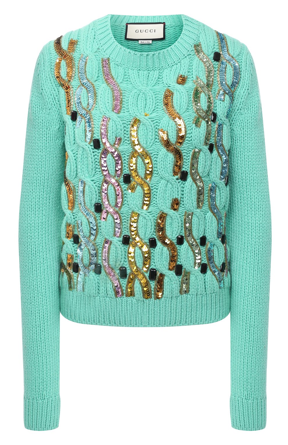Шерстяной свитер GUCCI, арт. 631469/XKBCI, фото 1
