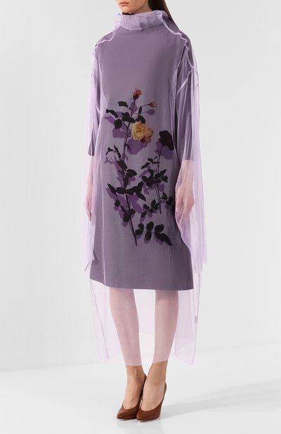 Шелковое платье-туника DRIES VAN NOTEN, арт. 192-11015-8132, фото 3