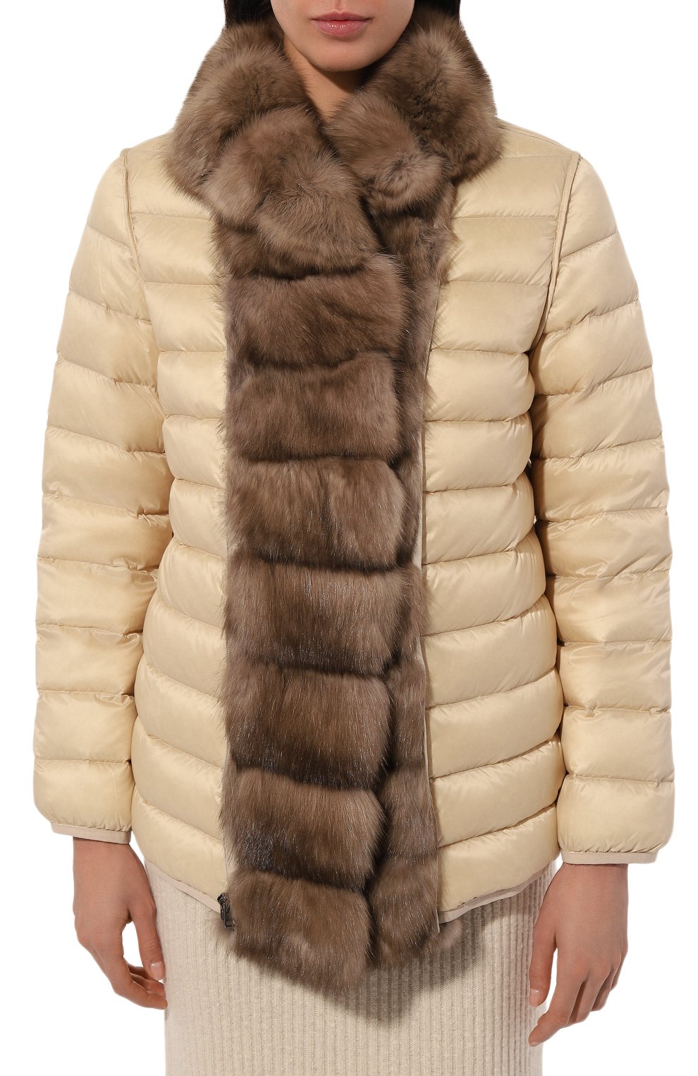 Двусторонняя парка с меховой отделкой YVES SALOMON, арт. 20WYV05371ZIRV_, фото 7