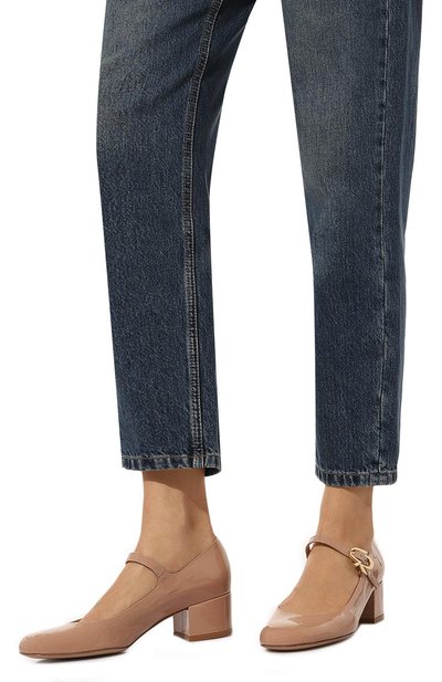 Лакированные туфли mary ribbon 45 GIANVITO ROSSI, арт. G22101.45RIC.VERPEAH, фото 3