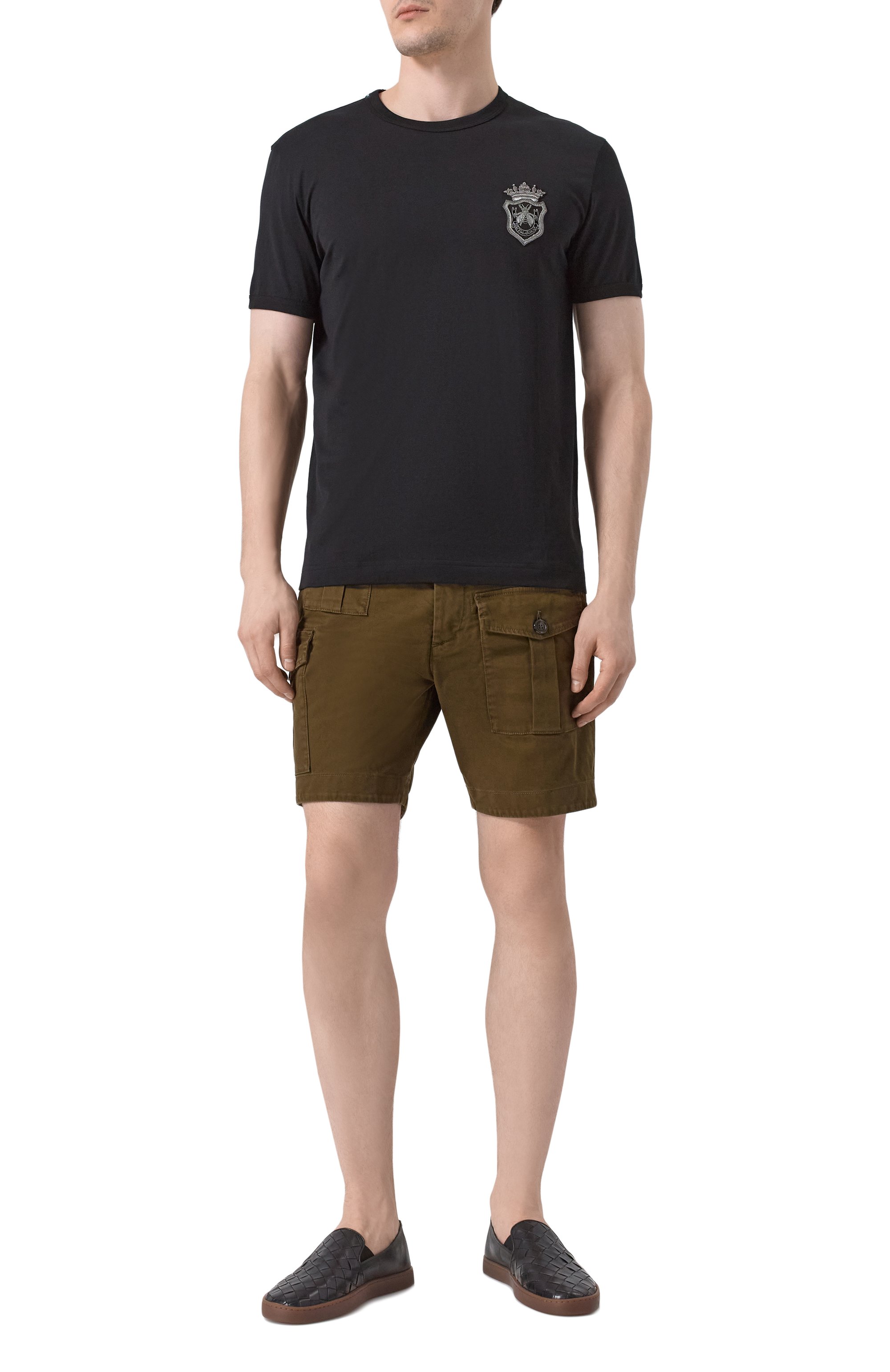 Хлопковая футболка DOLCE & GABBANA, арт. G8PV1Z/G704C, фото 2