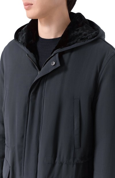 Пуховая парка с подкладкой из норки MVST, арт. FTEKB-ES4000-2V/GR1703, фото 5