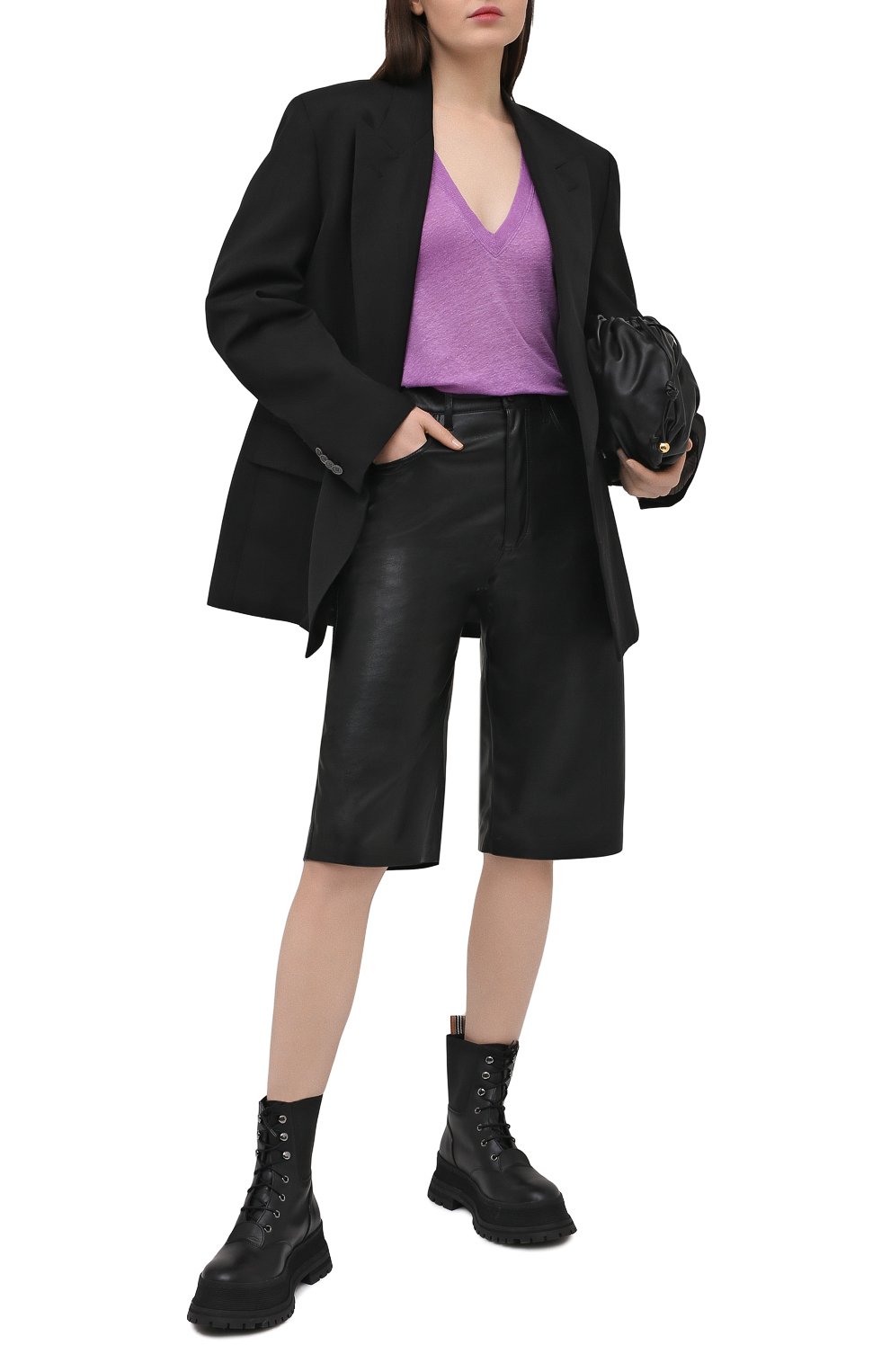 Льняная футболка IRO, арт. WP19HEL0ISE, фото 2