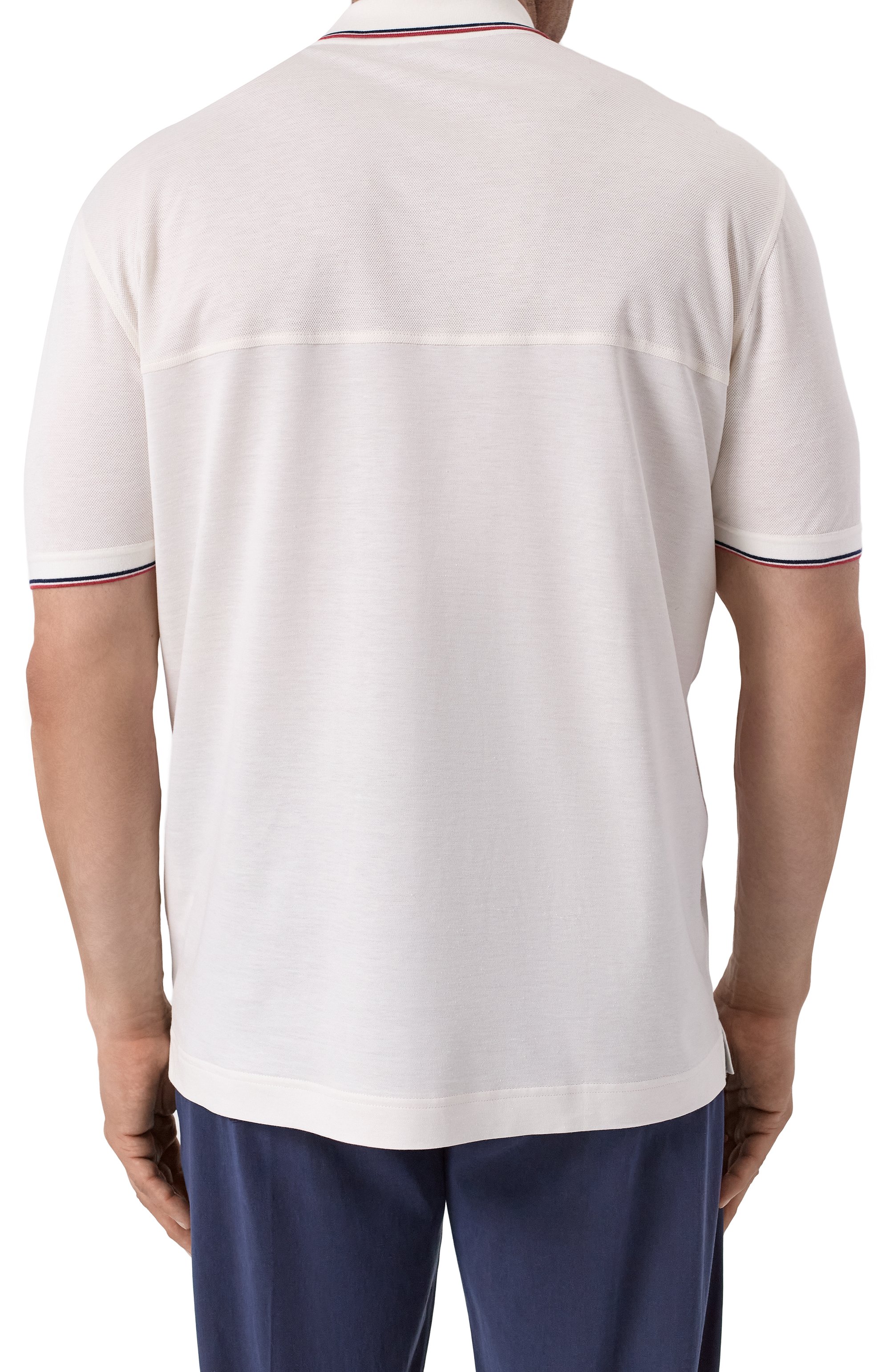 Поло из шелка и льна STEFANO RICCI, арт. K919053P31/T25102/62, фото 4