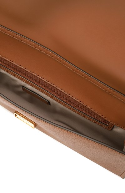 Клатч hamilton medium MICHAEL MICHAEL KORS коричневого цвета по цене 27800 руб., арт. 30F5GHMC8L, фото 5 Клатч hamilton medium MICHAEL MICHAEL KORS, арт. 30F5GHMC8L, фото 5