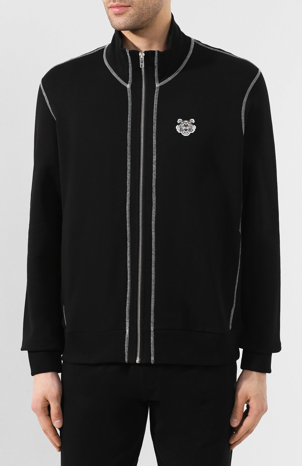 Хлопковая толстовка KENZO, арт. FA55BL7614MD, фото 3