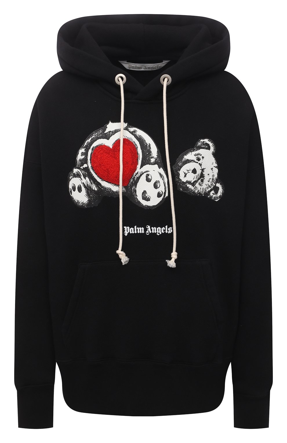 Хлопковое худи PALM ANGELS, арт. PWBB023S21FLE0031001, фото 1