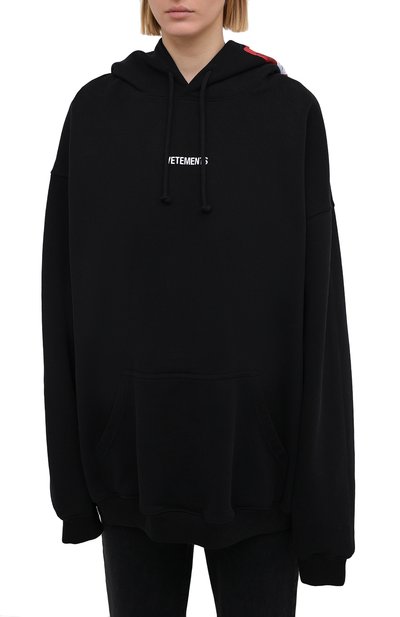 Хлопковое худи VETEMENTS, арт. UE51TR550B 1601/W, фото 3
