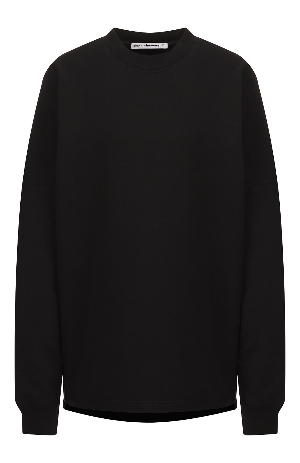 Хлопковый пуловер ALEXANDERWANG.T черного цвета по цене 48600 руб., арт. 4CC2191024, фото 1 Хлопковый пуловер ALEXANDERWANG.T, арт. 4CC2191024, фото 1
