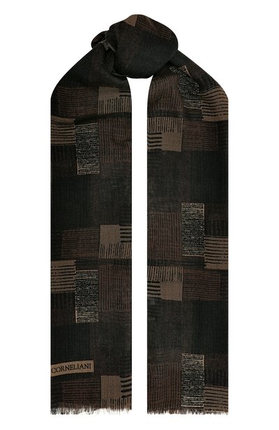 Мужской шерстяной шарф CORNELIANI, арт. 92B347-3829023