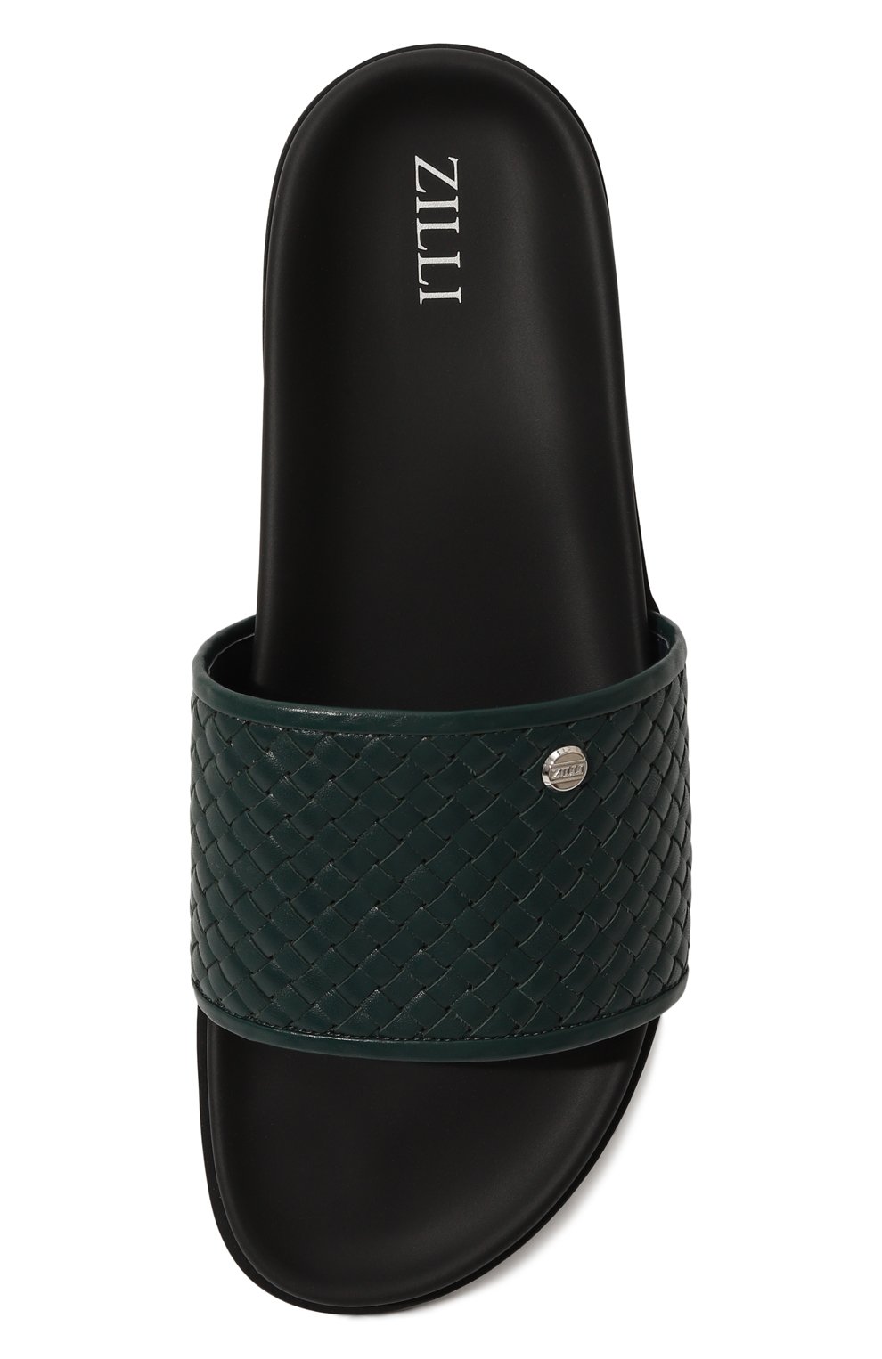 Кожаные шлепанцы ZILLI, арт. H0099AM1015VLS001, фото 6