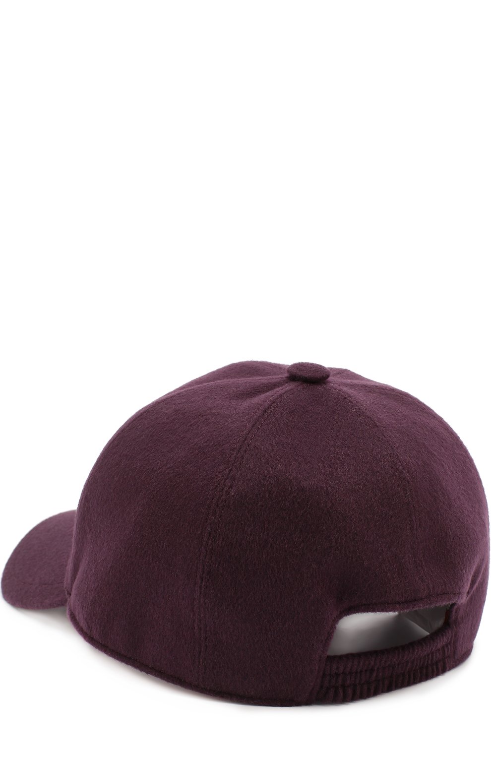 Кашемировая бейсболка LORO PIANA темно-фиолетового цвета по цене 36950 руб., арт. FAF8520, фото 2 Кашемировая бейсболка LORO PIANA, арт. FAF8520, фото 2
