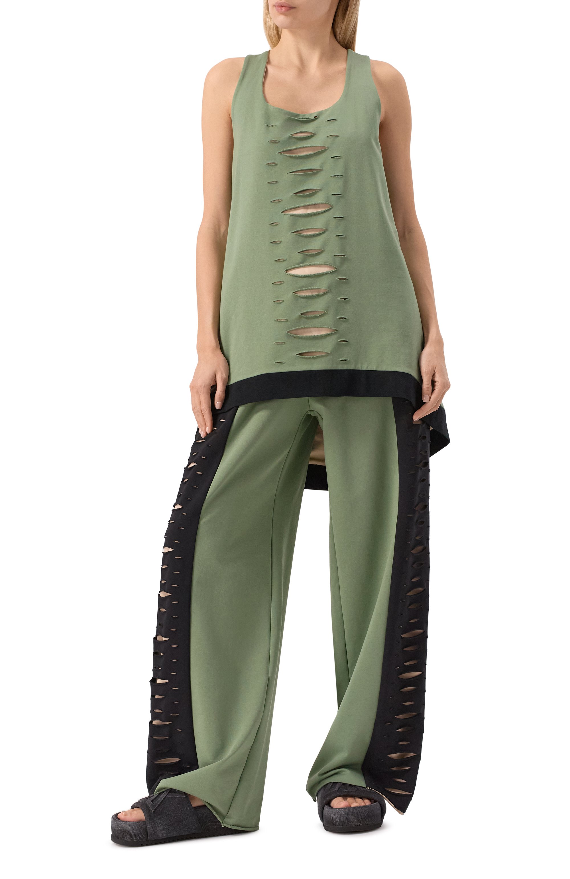 Хлопковые брюки MIDGARD PARIS, арт. PT4-FR-GN, фото 2