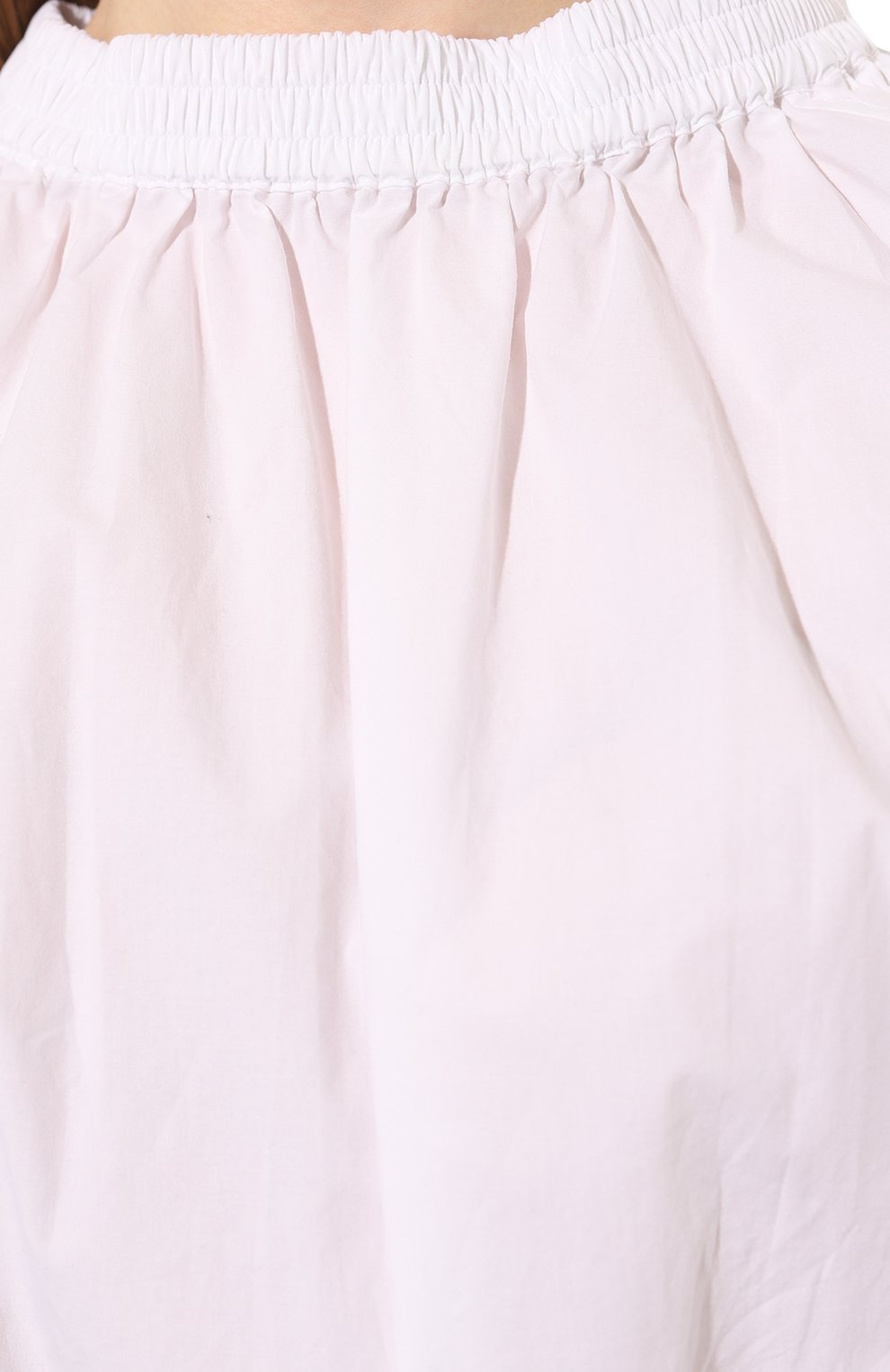 Хлопковый топ HUGO белого цвета по цене 12100 руб., арт. 50489283, фото 5 Хлопковый топ HUGO, арт. 50489283, фото 5