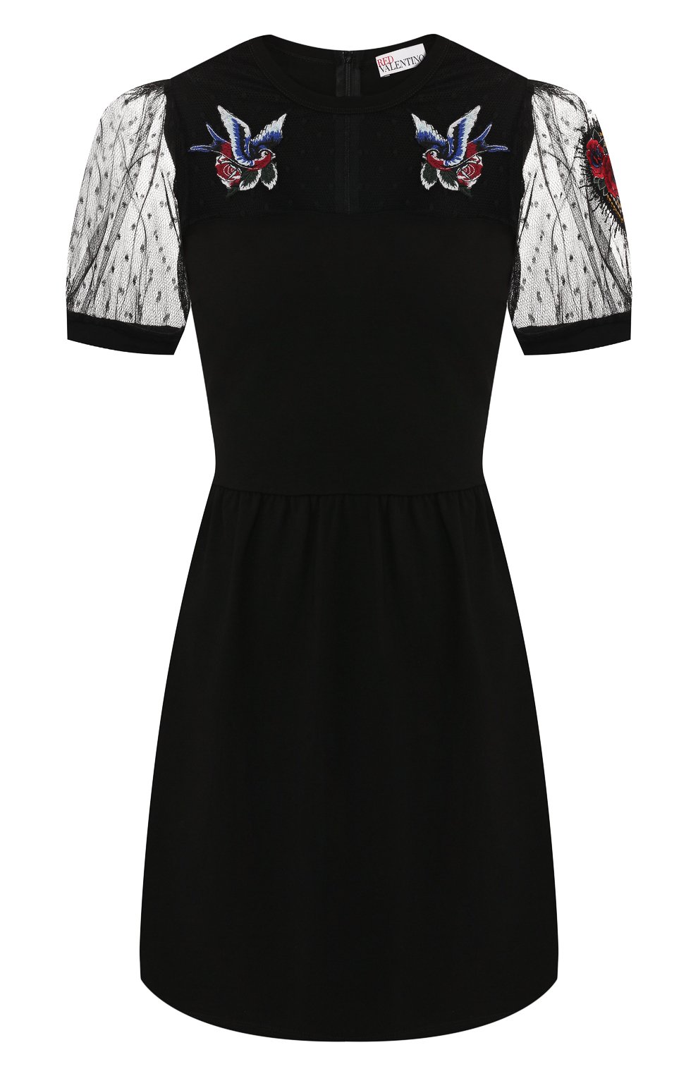 Платье из вискозы REDVALENTINO, арт. RR0MJ01H/QNK, фото 1