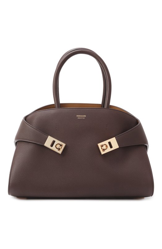 Сумка Hug medium Ferragamo 215608/777524 Коричневый 215608/777524