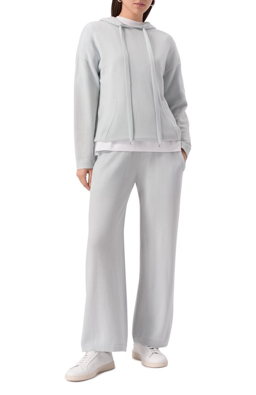 Кашемировые брюки Kiton D5970273483 Голубой  D5970273483 Фото 2