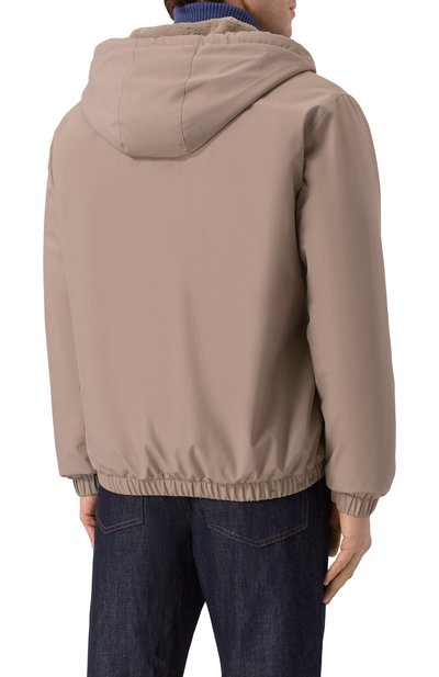 Пуховый бомбер с подкладкой из норки MVST, арт. FTECK-ME5635-4V/DRG1673, фото 4