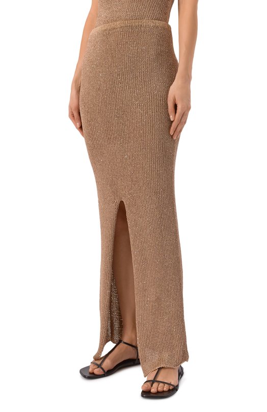 Шелковая юбка Paramidonna CR25BSC-1 Коричневый  CR25BSC-1 Фото 3