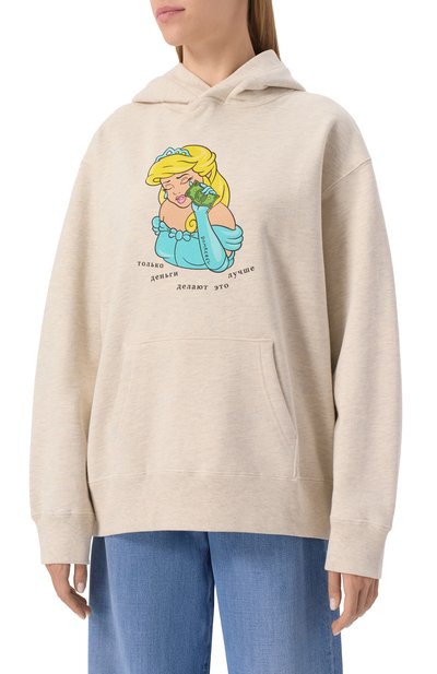 Хлопковое худи DOMREBEL, арт. M0NEY TEARS/H00DIE, фото 3