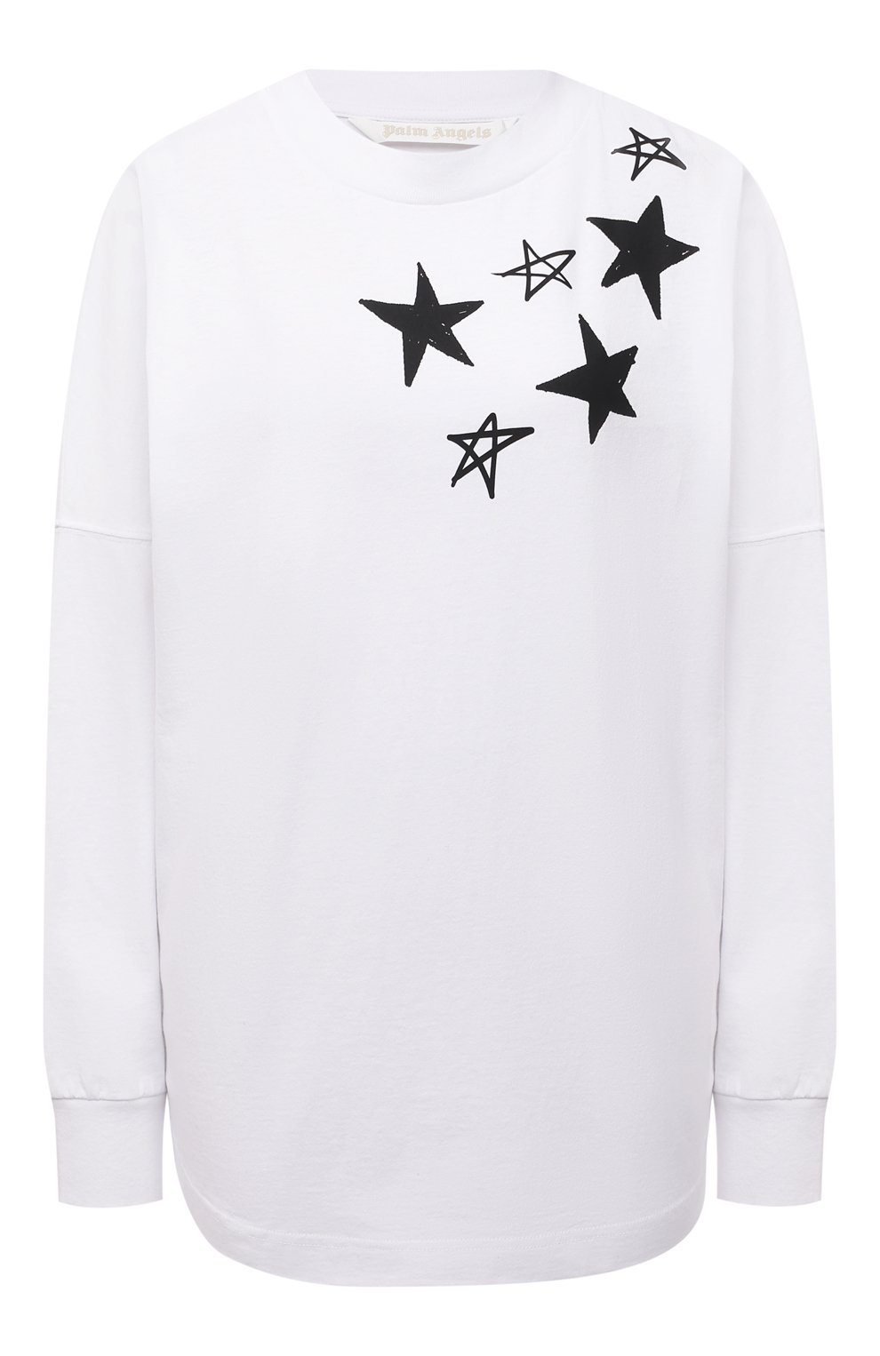 Хлопковый лонгслив PALM ANGELS, арт. PWAB012F21JER0010110, фото 1