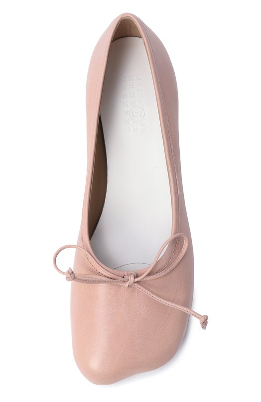 Кожаные туфли Anatomic Numeric MM6 S59WZ0092/P7561 Розовый  S59WZ0092/P7561 Фото 6